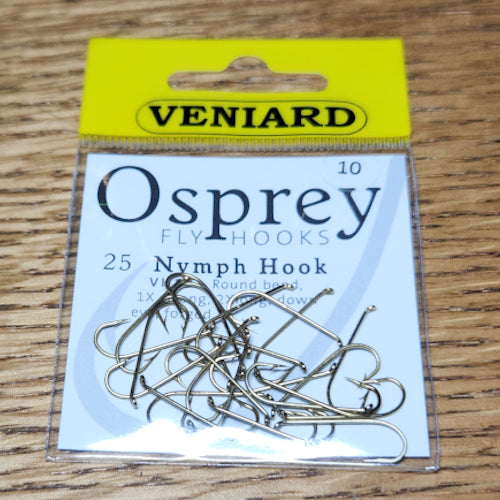 Osprey VH131 Nymph Hooks - Troutlore Fly Tying Steel Australia