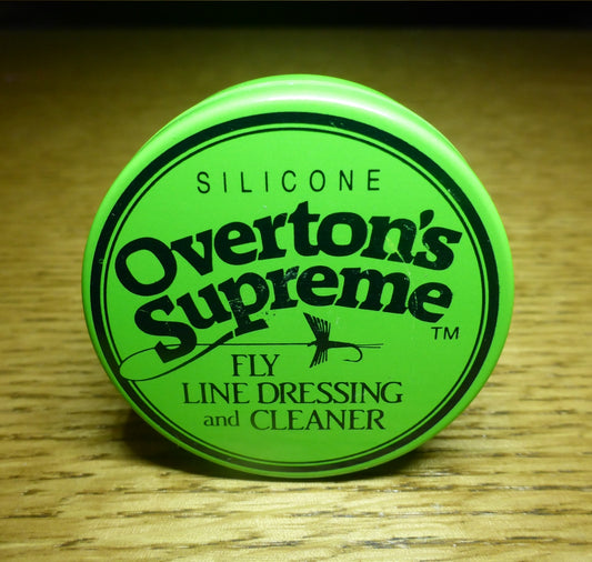 Overton's Supreme Fly Line Treatment and Cleaner - Troutlore Fly Tying Supplies Australia