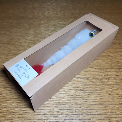 Ozzy Native Flies Game Changer Fly – White Gamechanger - Troutlore Fly Shop Australia