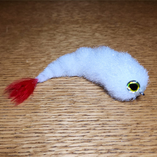 Ozzy Native Flies Game Changer Fly – White Gamechanger - Troutlore Fly Shop Australia