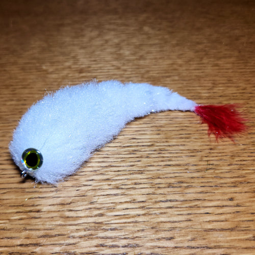 Ozzy Native Flies Game Changer Fly – White Gamechanger - Troutlore Fly Shop Australia