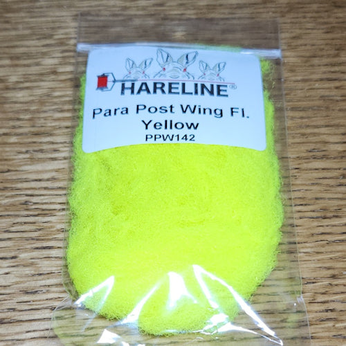 Para Post Wing Yarn Fl Yellow - Troutlore Fly Tying Materials Australia