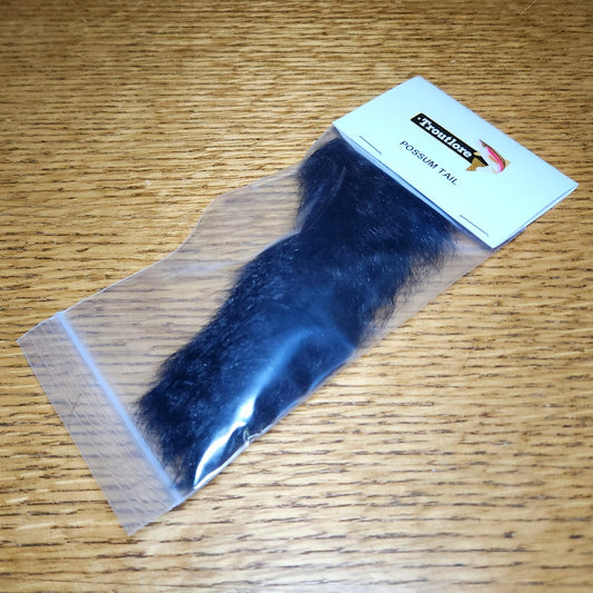 Half Possum Tail Dark Brown - Troutlore Fly Tying Store and the Fly Shop Australia