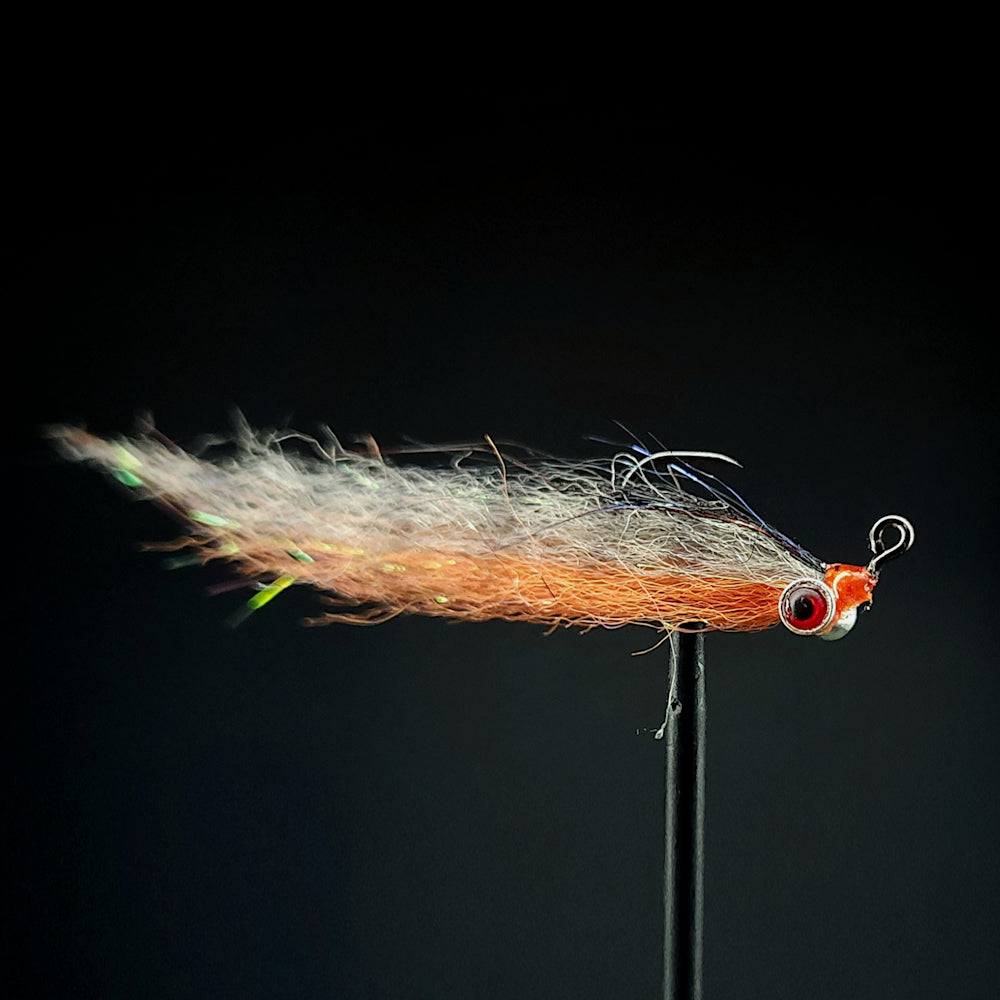 Bream Baitfish by Rivulet Flyfishing  - Grey & Orange - Troutlore Flytying Shop Australia
