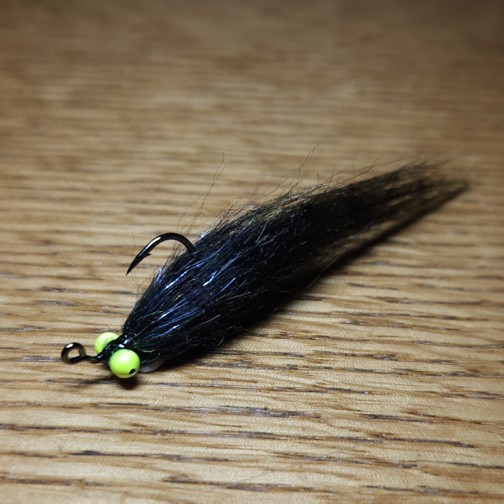 Simon's Bream Leech by Rivulet Flyfishing - Black & Olive - Troutlore Fly Tying Store Australia