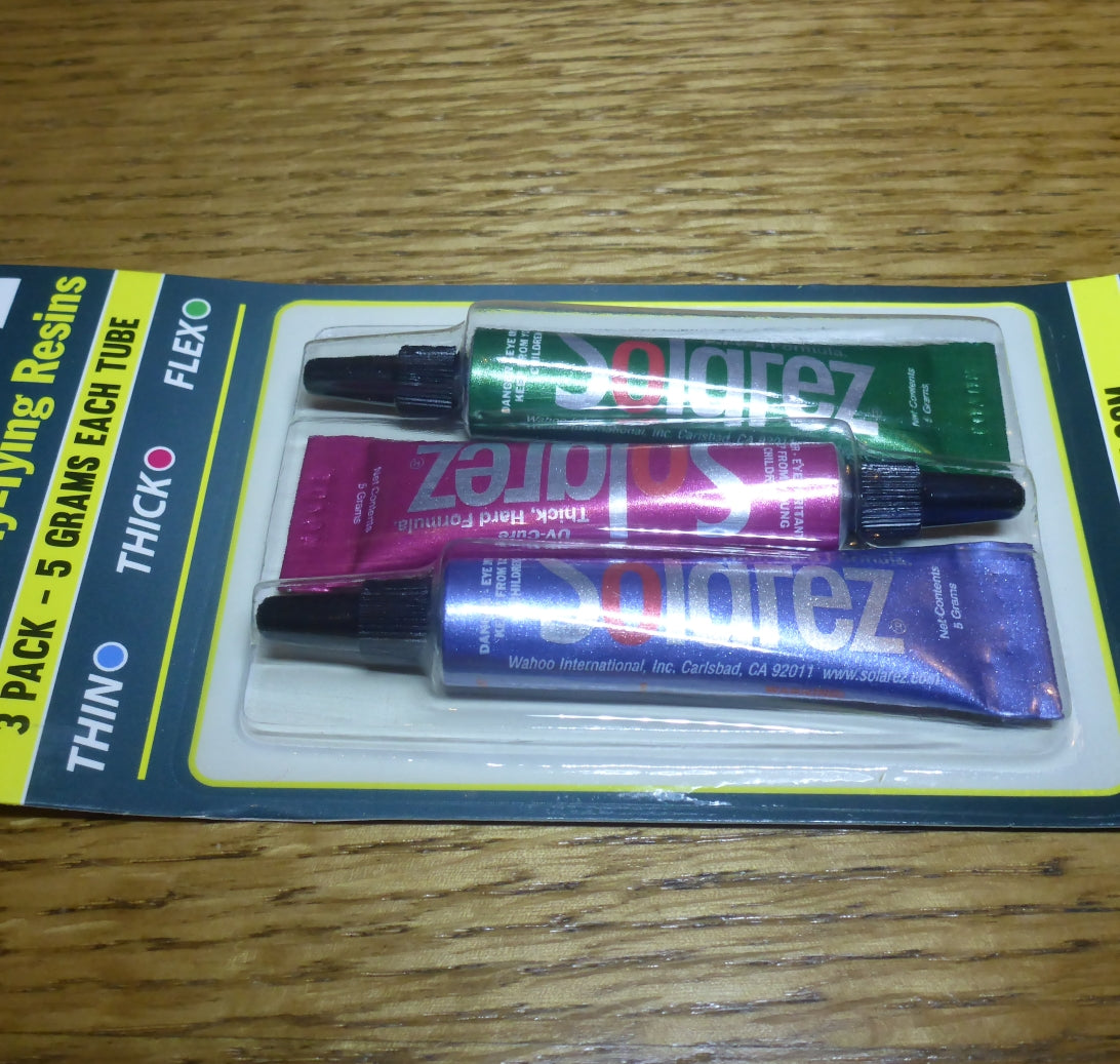 Solarez Fly Tie 3-Pack