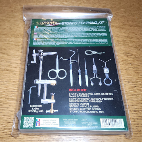 Stonfo Fly Tying Kit - Troutlore Fly Tying Tools & Vices Australia