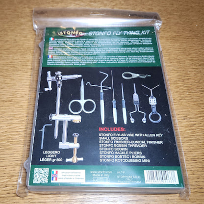Stonfo Fly Tying Kit - Troutlore Fly Tying Tools & Vices Australia