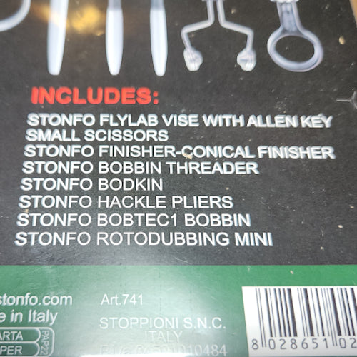 Stonfo Fly Tying Kit - Troutlore Fly Tying Tools & Vices Australia