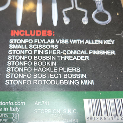 Stonfo Fly Tying Kit - Troutlore Fly Tying Tools & Vices Australia