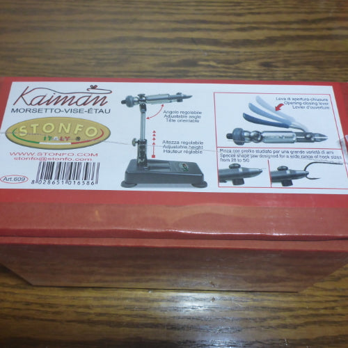 Stonfo Kaiman Vise - Troutlore Fly Tying Tools & Materials Australia