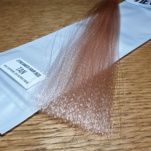 Tiewell Streamer Hair Tan - Troutlore Fly Tying Store Australia