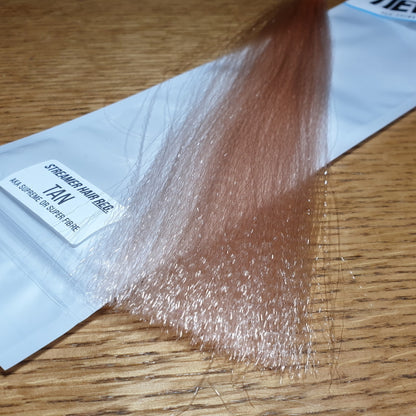 Tiewell Streamer Hair Tan - Troutlore Fly Tying Store Australia