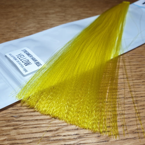 Tiewell Streamer Hair Yellow - Troutlore Fly Tying Shop Australia