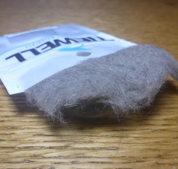 Tiewell Premium Possum Dubbing Natural Light - Troutlore Fly Tying Shop Australia