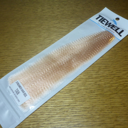 Tiewell Streamer Hair Tan - Troutlore Fly Tying Store Australia