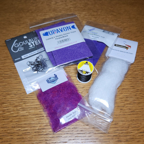 Mini Chubby ‘TieYourOwn’ Kit from Troutlore Fly Tying Store Australia