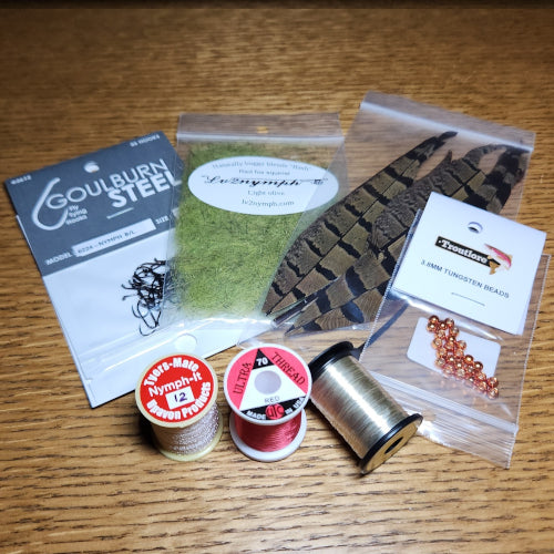 Starter Nymph ‘TieYourOwn’ Kit - Troutlore Fly Tying Store Australia
