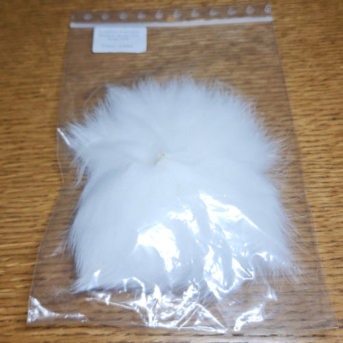 Troutline Premium Shadow Arctic Fox - White - Troutlore Fly Tying Store Australia