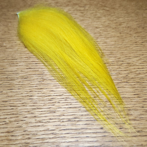 Troutline Premium Long Goat Fur - Yellow - Troutlore Fly Tying Supplies Australia