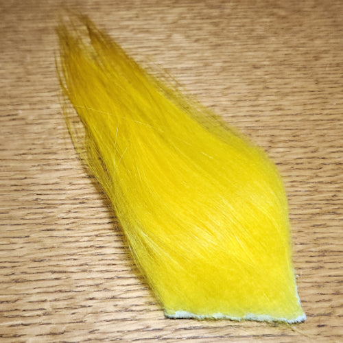 Troutline Premium Long Goat Fur - Yellow - Troutlore Fly Tying Supplies Australia