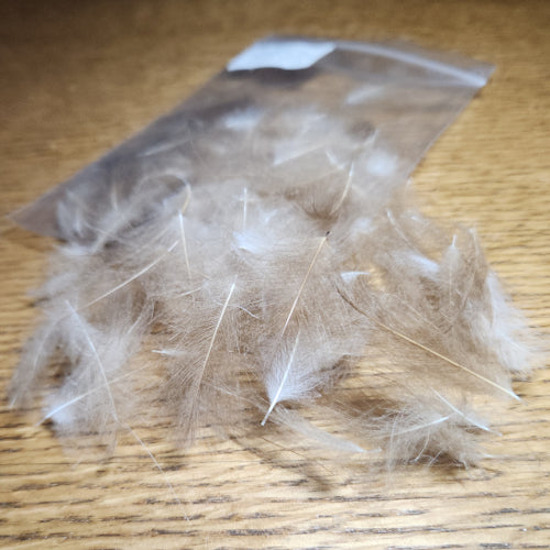 Troutline Premium CDC - Natural - Troutlore Fly Tying Feather Store Australia