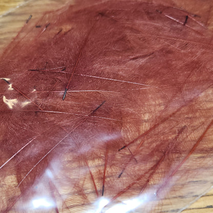 Troutline CDC Feathers Dyed Tier's Pack - Fiery Brown - Troutlore Fly Tying Specialist Store Australia