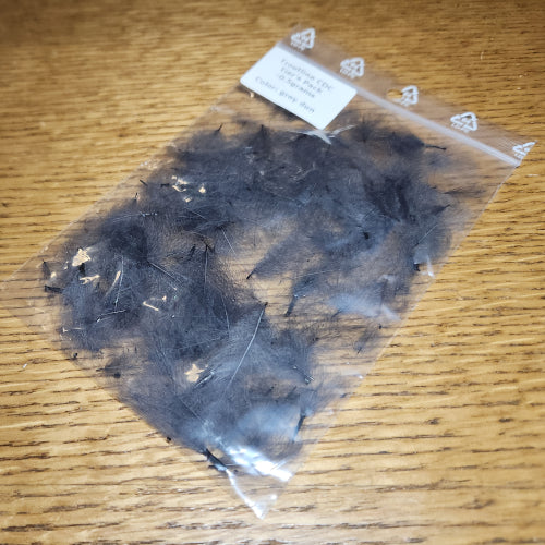 Troutline CDC Feathers Dyed Tier's Pack - Grey Dun - Troutlore Fly Tying Store Australia