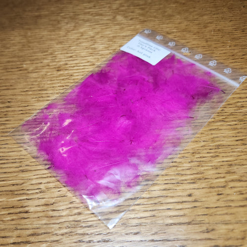 Troutline CDC Feathers Dyed Tier's Pack - Hot PInk - Troutlore Fly Tying Shop Australia