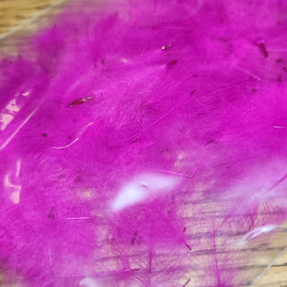 Troutline CDC Feathers Dyed Tier's Pack - Hot PInk - Troutlore Fly Tying Shop Australia