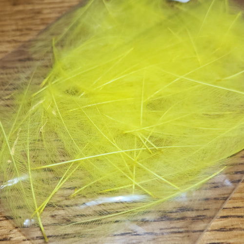 Troutline CDC Feathers Dyed Tier's Pack - Mayfly Yellow - Troutlore Fly Tying Supplies Australia