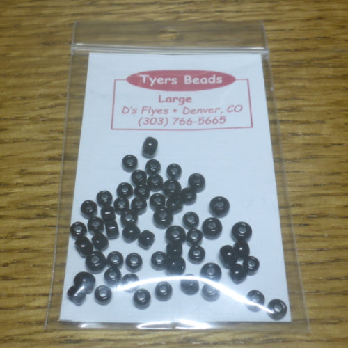 Tyers Glass Beads – Black