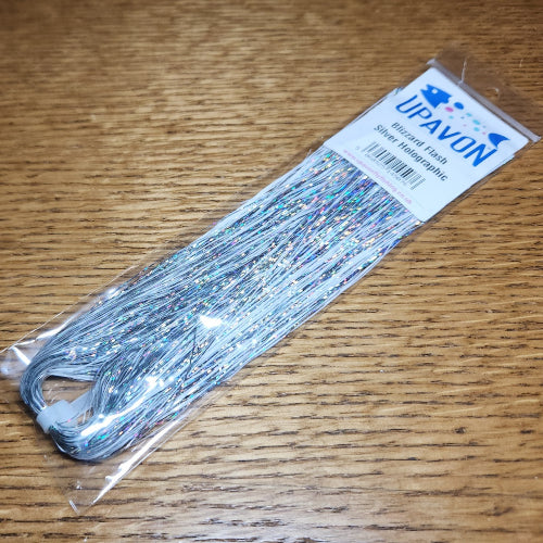 Upavon Apex Predator Blizzard Flash - Silver Holographic - Troutlore Fly Tying Store Australia