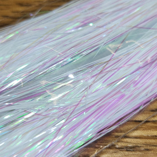 Upavon Apex Predator Blizzard Flash - Pearl - Troutlore Fly Tying Australia