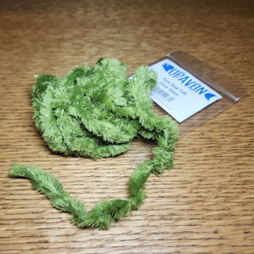 Upavon Pure Blob Fritz Chenille – Olive - Troutlore Fly Tying