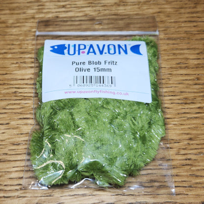 Upavon Pure Blob Fritz Chenille – Olive - Troutlore Fly Tying