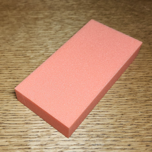 Upavon Premium HD Foam Block – Orange - Troutlore Fly Tying Foam Australia