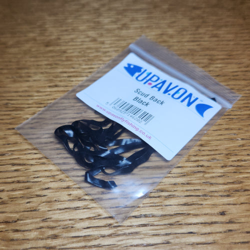 Upavon Scud Back – Black - Troutlore Fly Tying Store Australia