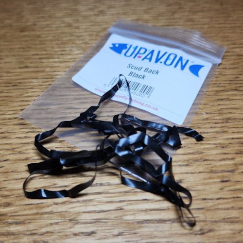 Upavon Scud Back – Black - Troutlore Fly Tying Store Australia