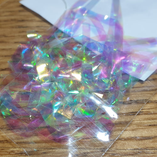 Upavon XO Shrimp Back – Pearl - Troutlore Fly Tying Materials Australia