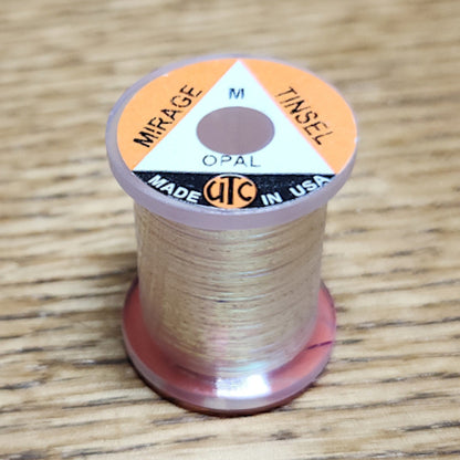 UTC Mirage Tinsel Opal - Troutlore Fly Tying Supplies Australia