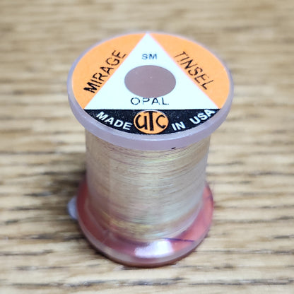 UTC Mirage Tinsel Opal - Troutlore Fly Tying Supplies Australia