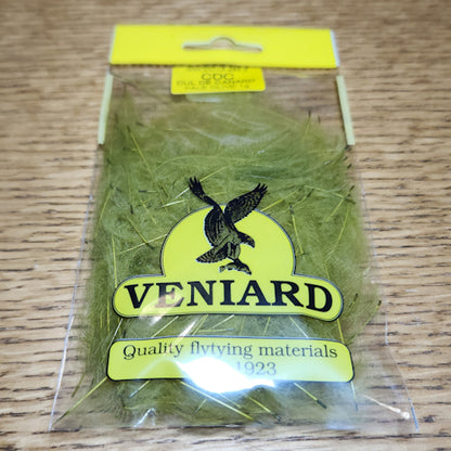 Veniard CDC Bulk 1 Gram Pack - Pale Olive - Troutlore Fly Tying Feathers Australia