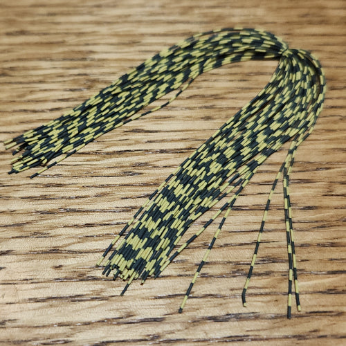 Veniard Barred Centipede Legs Yellow - Troutlore Fly Tying Supplies Australia
