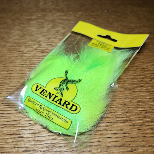 Veniard Deer Belly Hair - Chartreuse - Troutlore Fly Tying Materials Australia