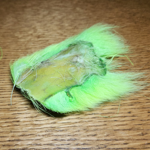 Veniard Deer Belly Hair - Chartreuse - Troutlore Fly Tying Materials Australia