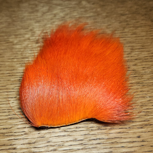 Veniard Deer Belly Hair - Orange - Troutlore Fly Tying Hair & Fur Australia