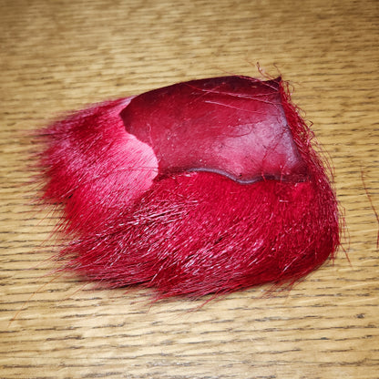 Veniard Deer Belly Hair - Red - Troutlore Fly Tying Materials Australia
