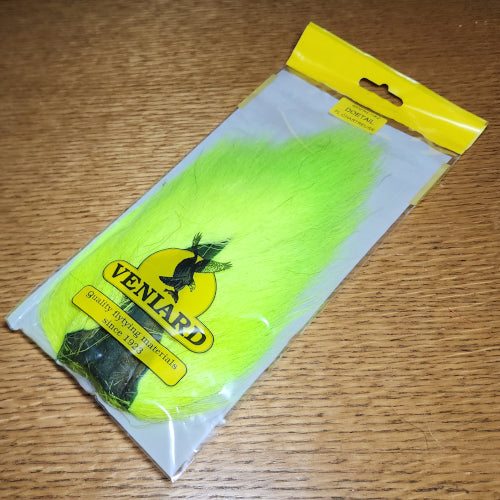 Veniard Doetail – Fl Chartreuse - Troutlore Fly Tying Hair and Fur Australia