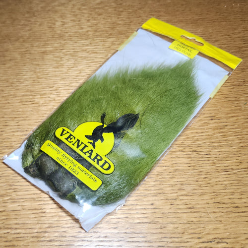 Veniard Doetail – Medium Olive - Troutlore Fly Tying Bucktail Hair Australia